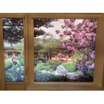 Рольшторы с фотопечатью для гостиной