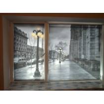 Рольшторы с фотопечатью для гостиной