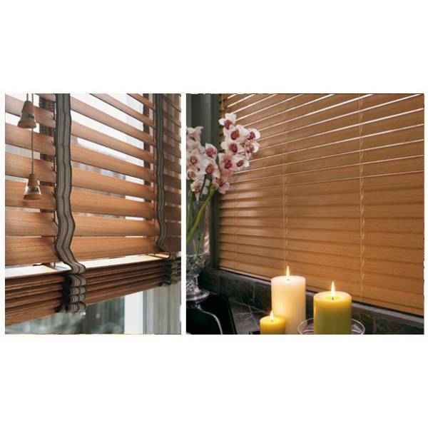 Горизонтальные жалюзи под дерево